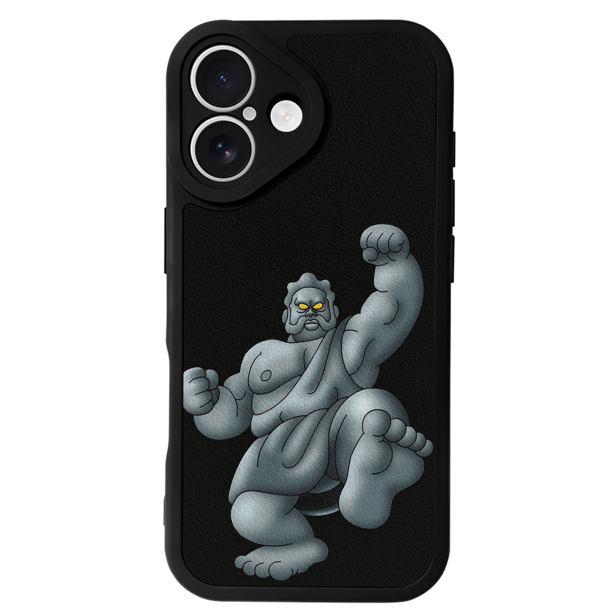 （画像用） ドラゴンクエスト Doragon Kuesuto Dragon Quest 【iPhone 16シリーズ対応】シリコンスマホケース（レザー調） 材質：シリコン